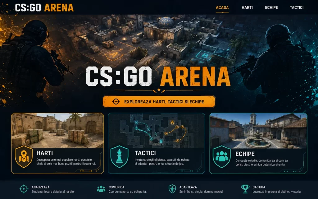 Previzualizare proiect: CS:GO Arena